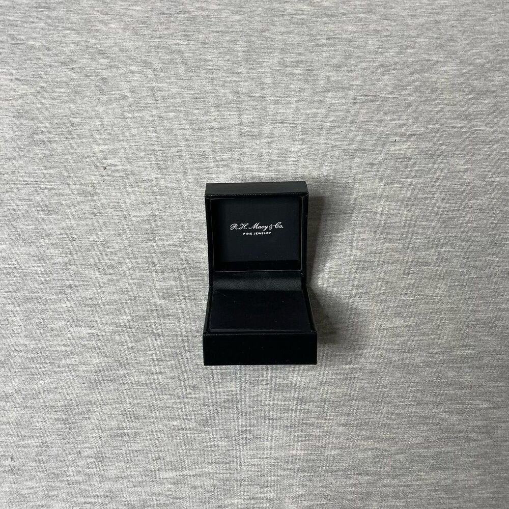 Macy’s 2.5”x 2.5” Earring & Ring Jewelry Gift Box